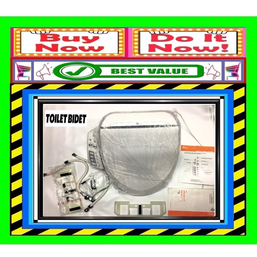 Bio Bidet Ultimate Bidet Toilet Seat W/ Side Control Panel Buy Now View 6